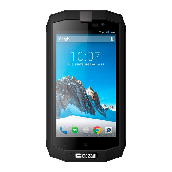 Crosscall Trekker-X2 User Manual