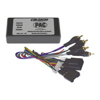 Pac C2R-GM29 Installation Instructions