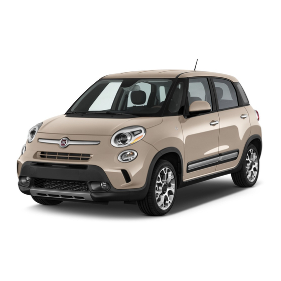 Fiat 500L 2016 User Manual