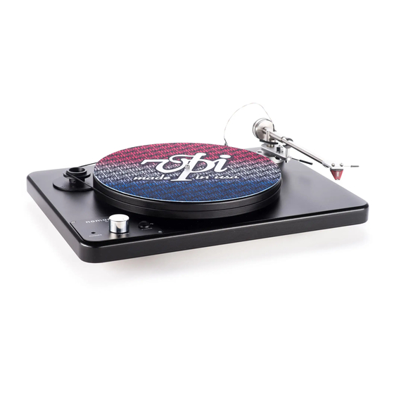 VPI Industries Nomad Setup And Instruction Manual