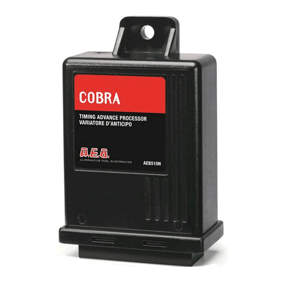 AEB COBRA AEB510N Fitting Instructions And Warranty Workbook