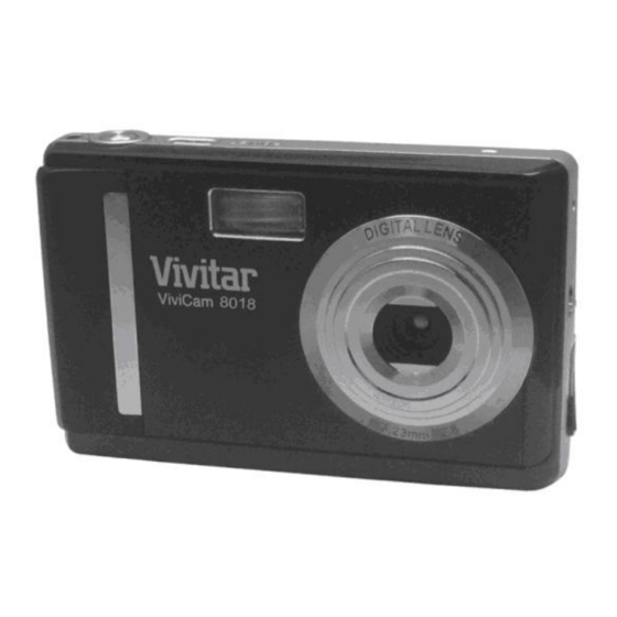 Vivitar ViviCam 8018v2 Manuals