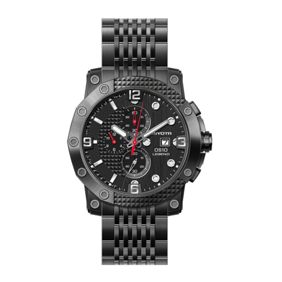 Citizen 0S11 Manual