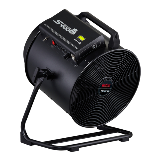 Antari S-600 Yeti User Manual