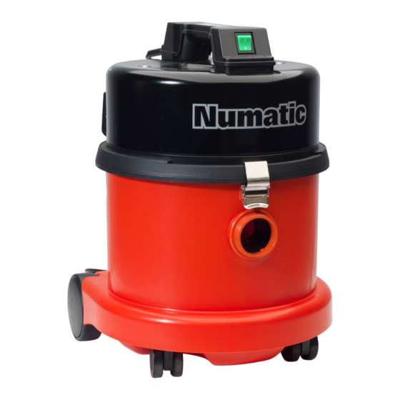 Numatic NVQ 370-21 Original Instructions Manual