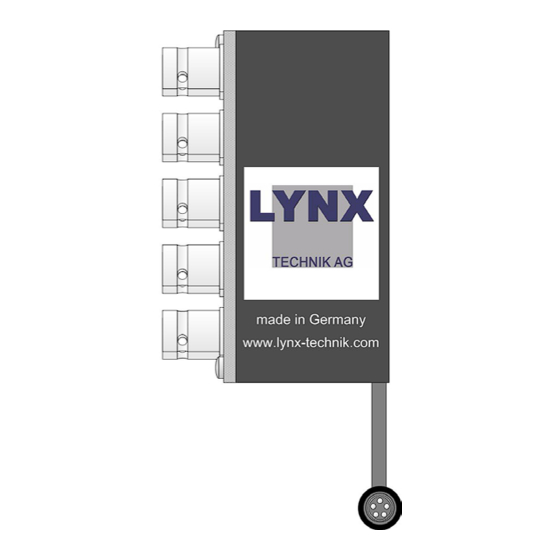 Lynx D VA 3120 L Manuals