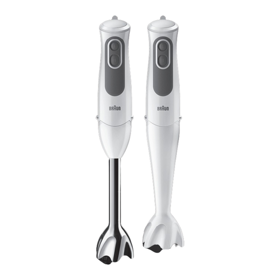 Braun MultiQuick 3 MQ3045 Manual