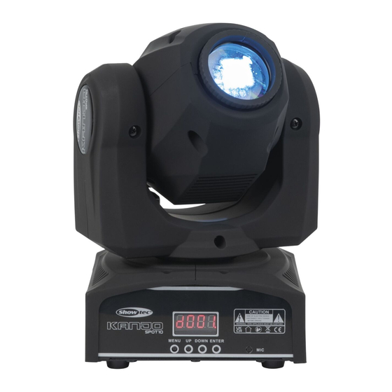 SHOWTEC Kanjo Spot 10 V2 Manual