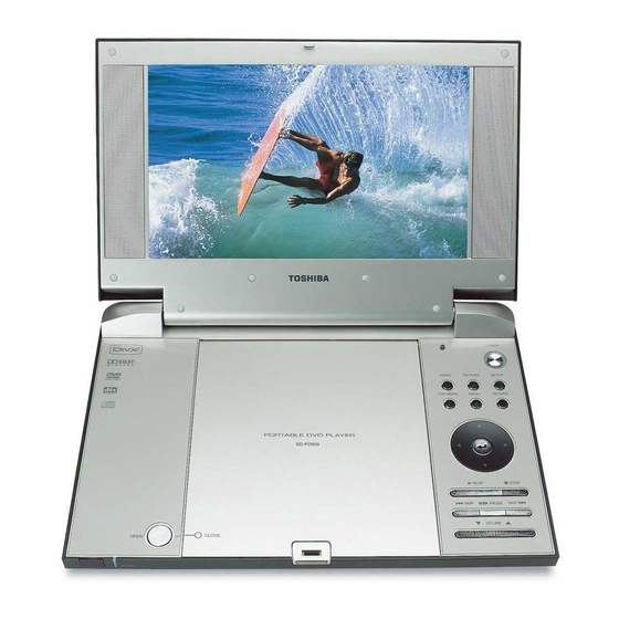 Toshiba SD-P2800 Manuals