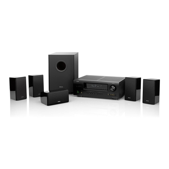 Denon SYS-1312 Owner's Manual