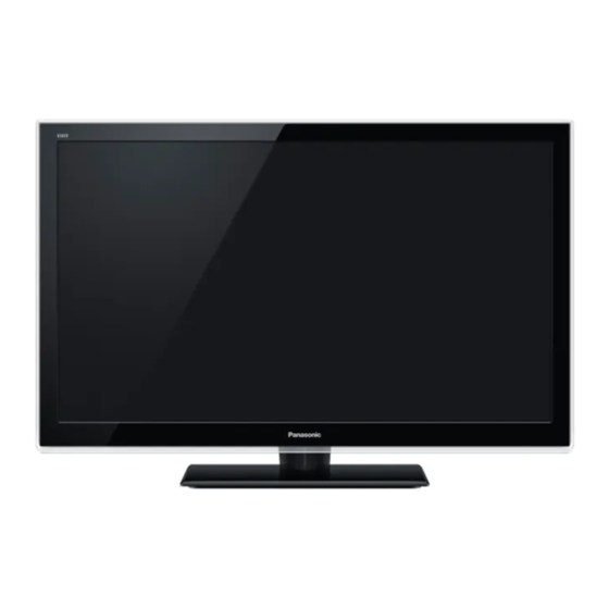 Panasonic Viera TH-L32E5A Operating Instructions Manual