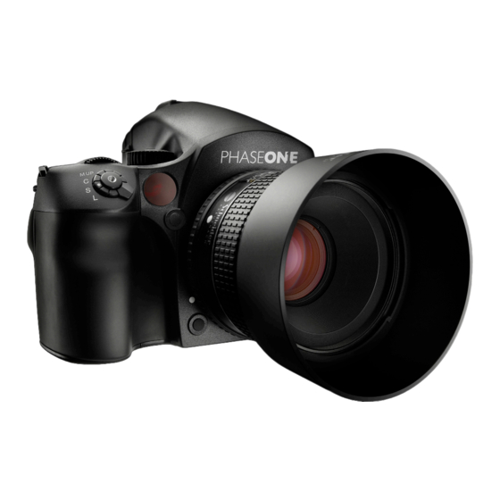 PhaseOne 645DF Quick Manual