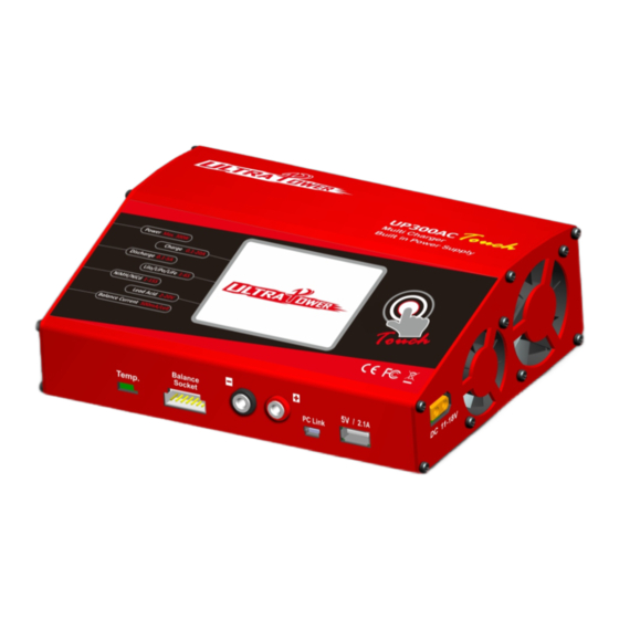 Ultra Power UP300AC Touch Instruction Manual