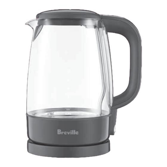 Breville Crystal Clear BKE480 Instruction Booklet