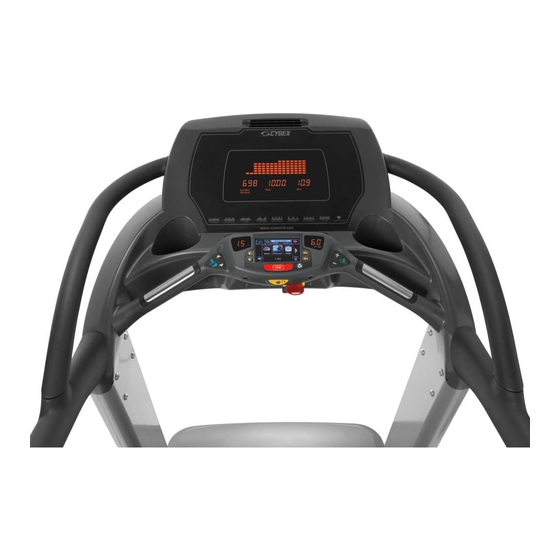 CYBEX CardioTouch 770T Installation Instructions Manual