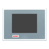 Beckhoff CP62 Series Installation And Operating Instructions Manual