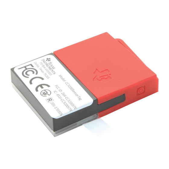 Texas Instruments SimpleLink Wi-Fi CC3200 SensorTag User Manual