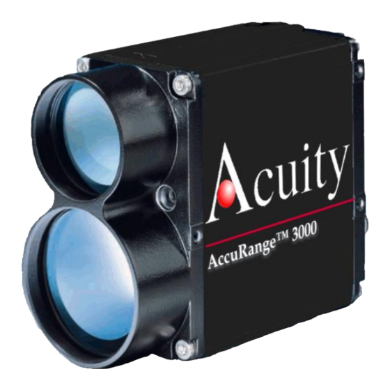 Acuity AccuRange AR3000 User Manual