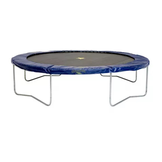 Jump Star Round Trampoline 8" Assembly Instructions Manual