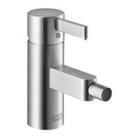 Hans Grohe AXOR Steel 35202800 Instructions For Use/Assembly Instructions