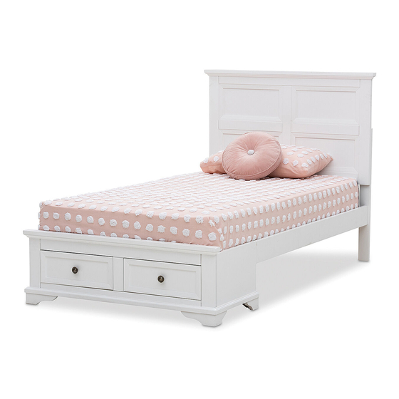 Amart Furniture CHANELLE KING 64406 Assembly Instruction Manual