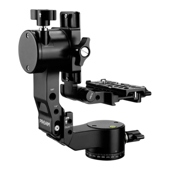 PROAIM P-GHF-01 Assembly Manual