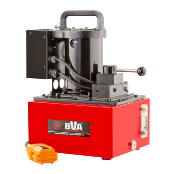 BVA Hydraulics PU55M3N025B Manuals