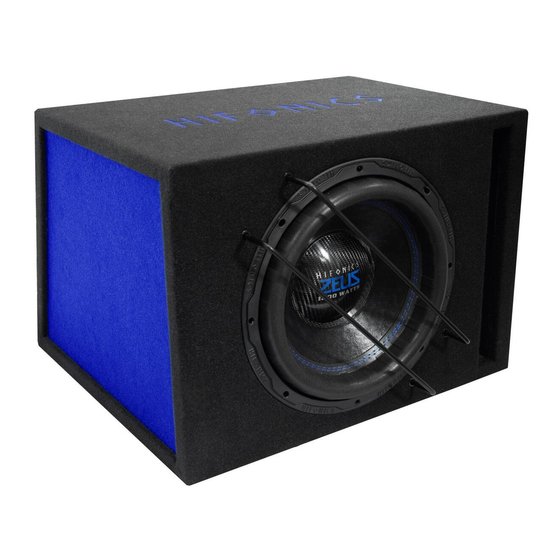Hifonics ZEUS ZSPL12R User Manual