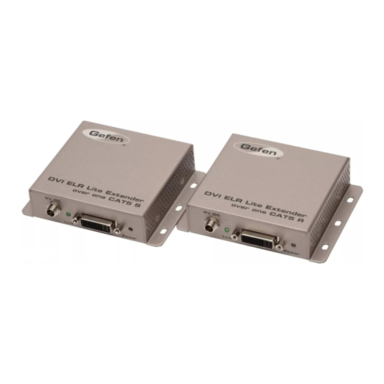 Gefen EXT-DVI-1CAT5-SR User Manual