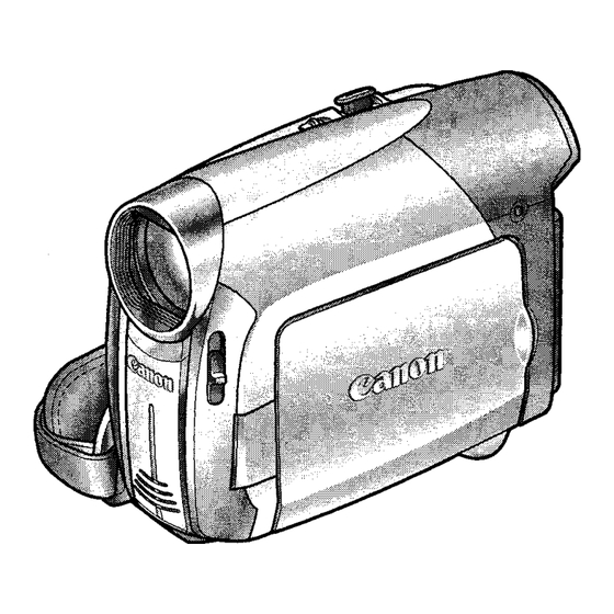 Canon ZR-800 Instruction Manual