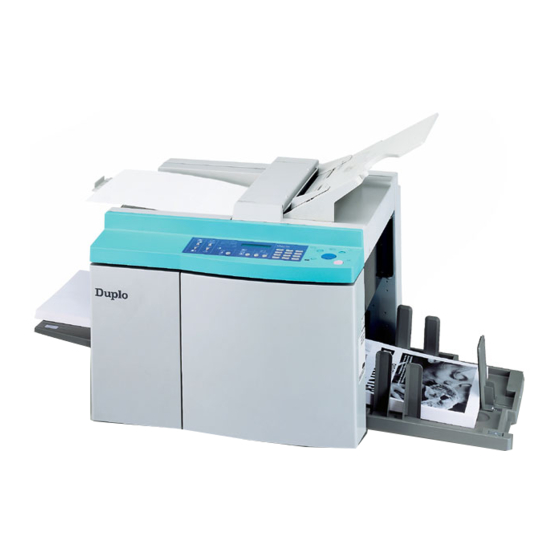 Duplo Duprinter DP-203 Printer Manuals