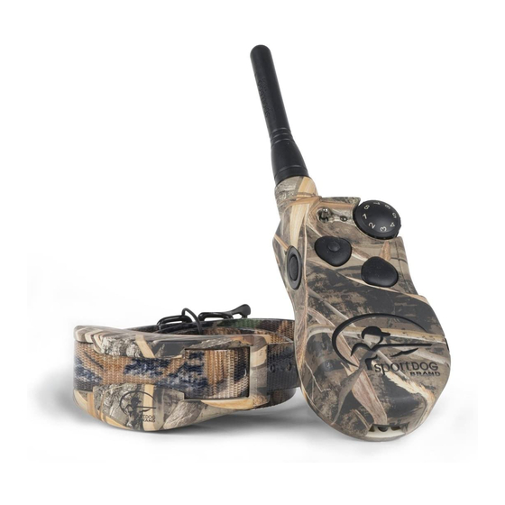 SportDOG WetlandHunter SD-2000 Operating Manual