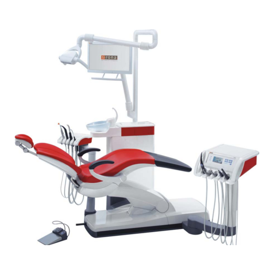 Sirona Sinius CS Operating Instructions Manual