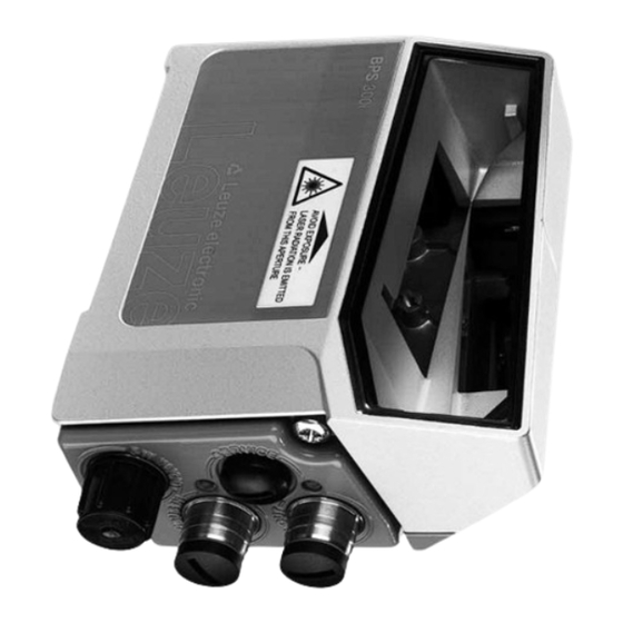 Leuze BPS 300i Operating Instructions Manual