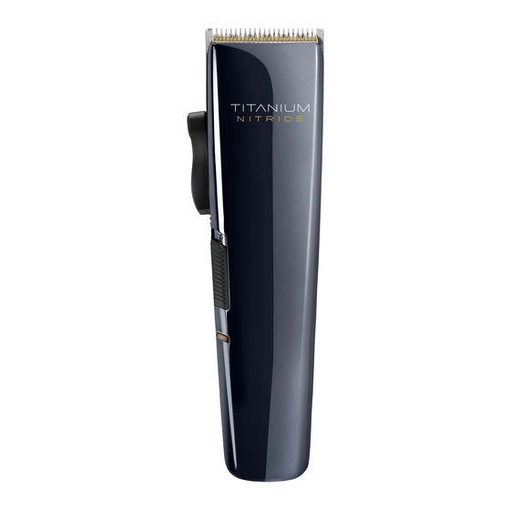 BaByliss for MEN Titanium Nitride 7471U Manual
