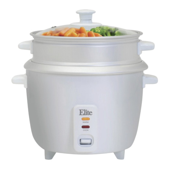Maxi-matic Elite Gourmet ERC-003ST Instruction Manual