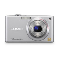 Panasonic DMC-FX35A - Lumix Digital Camera Operating Instructions Manual