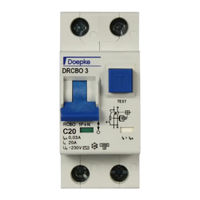 Doepke DRCBO 2 Series User Information