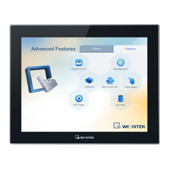 weintek cMT3152X Series Installation Instruction