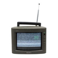 Sony Trinitron KV-8AD11 Service Manual