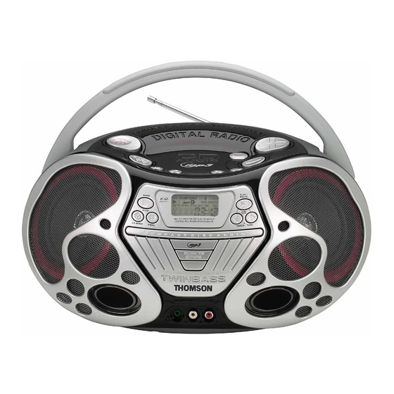 THOMSON TM9245 Manual