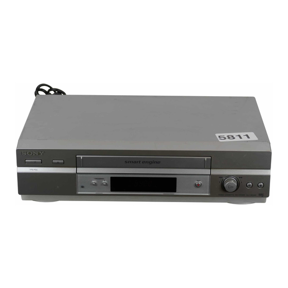Sony SLV-SE640E Service Manual