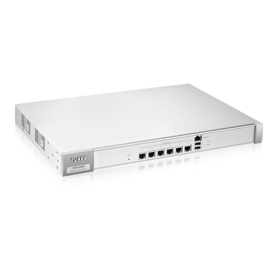 ZyXEL Communications NXC5500 Troubleshooting Manual