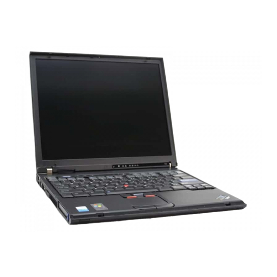 IBM ThinkPad T40 Series User Manual