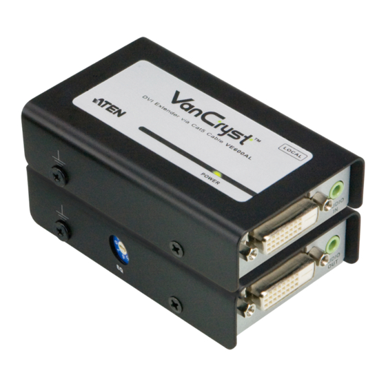 ATEN VE600A User Manual
