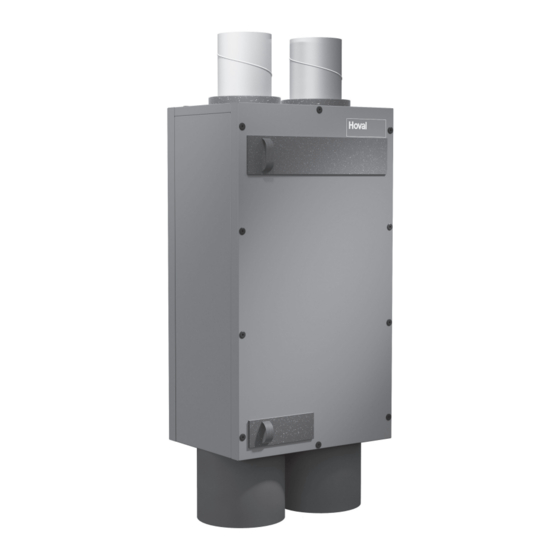 Hoval HomeVent comfort FR series Manuals