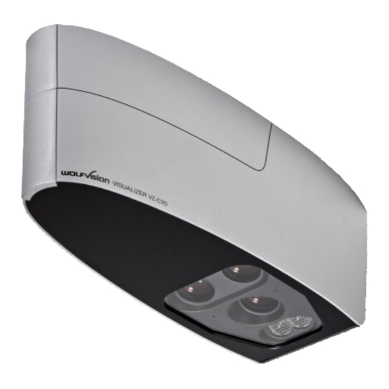 WolfVision VZ-C3D Instructions Manual