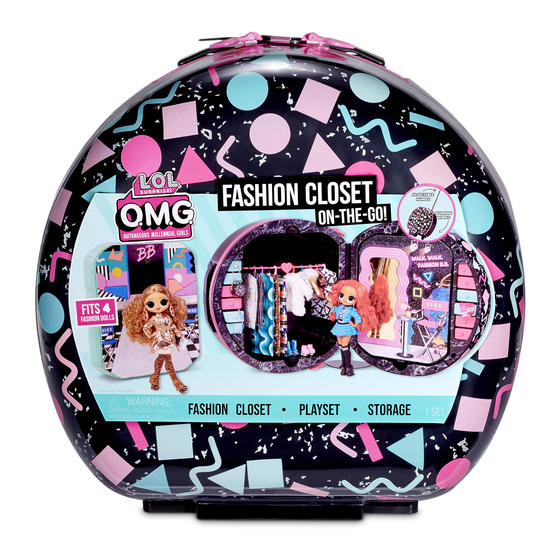 MGA Entertainment L.O.L. Surprise OMG Fashion Closet On-The-Go Assembly