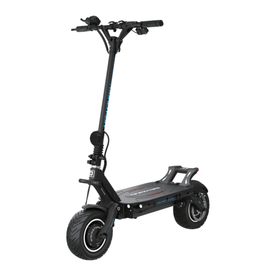 Minimotors DUALTRON THUNDER II User Manual