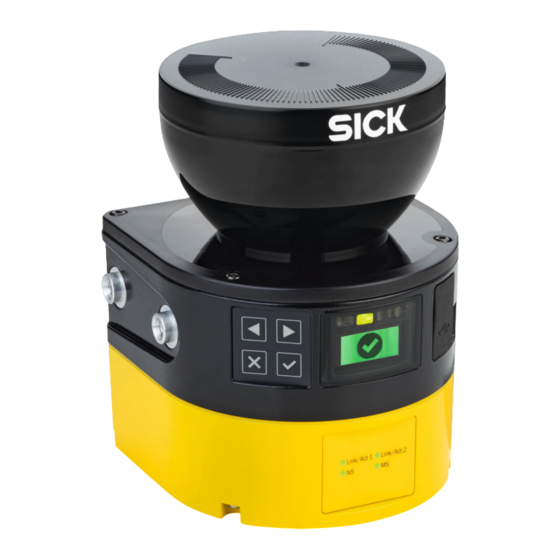SICK microScan3 - EFI-pro Operating Instructions Manual